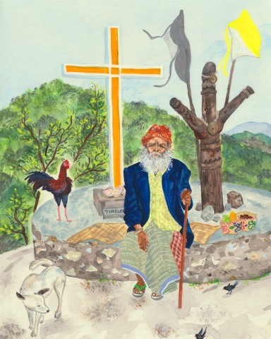 East Timor Village Man